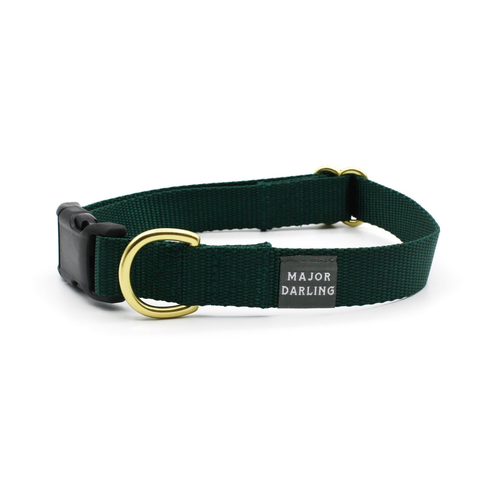 Major Darling Evergreen Side-Release Buckle Collar Medium