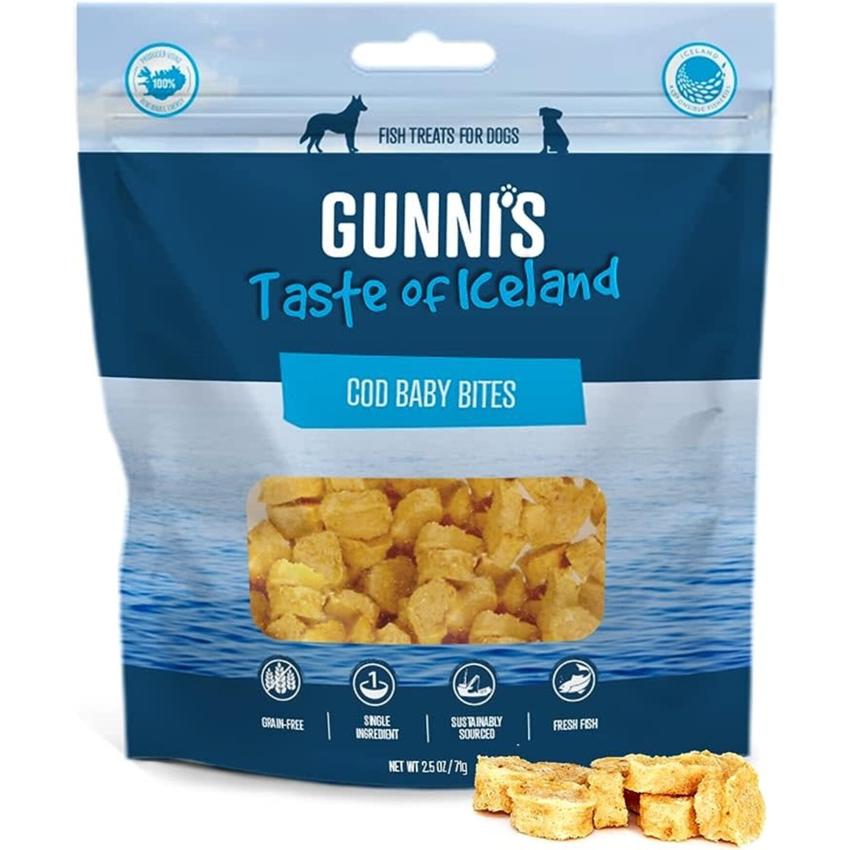 Gunni's Baby Bites Cod 2.5oz