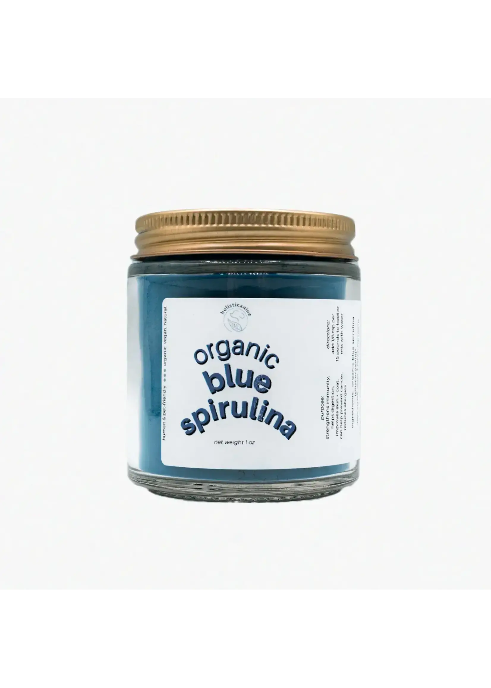 Holistic Canine Holistic Canine Organic Blue Spirulina 1oz