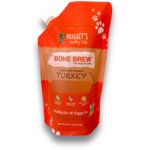 Nugget's Healthy Eats Frozen Turkey Bone Brew 20oz