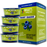 Nugget's Healthy Eats Smart Snacks Frozen Blueberry Yogurt 4-pack