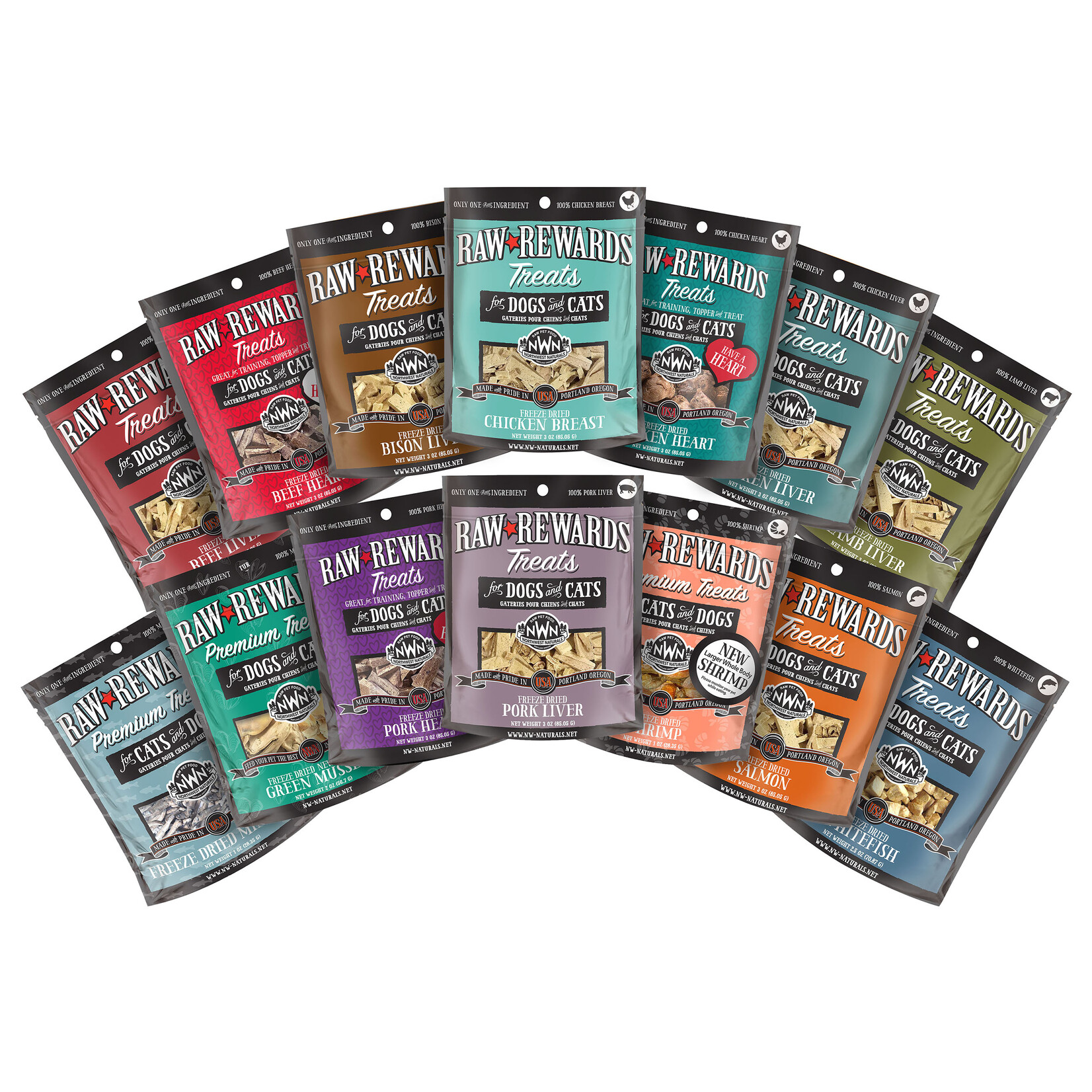 Northwest Naturals Freeze-Dried Bison Liver for Dogs and Cats 3oz