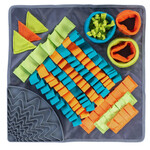 Messy Mutts Square Forage/Snuffle Mat Plus Lick Mat, 16" x 16"