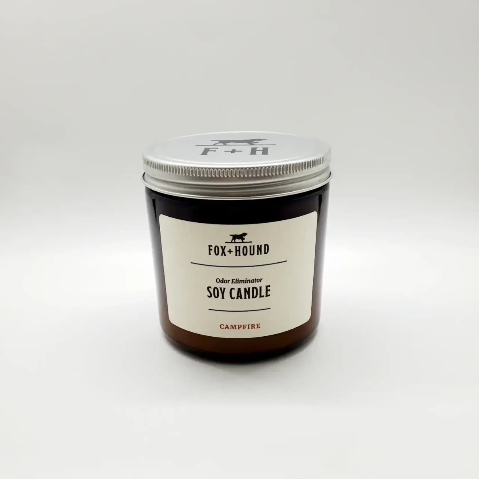 Fox + Hound Odor Eliminating Soy Candle - Campfire