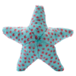 Fluff & Tuff Ziggy Starfish Durable Plush Toy (Medium - 12”)