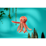 Fluff & Tuff Squirt Octopus Durable Plush Toy (Small - 8”)