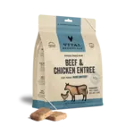 Vital Essentials Cat Freeze-Dried Beef & Chicken Mini Patties 8oz