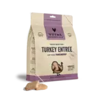 Vital Essentials Cat Freeze-Dried Turkey Mini Patties 8oz