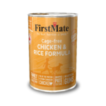 FirstMate Cage Free Chicken and Rice Canned Dog Food 12.2oz Can