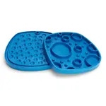 West Paw Bubbles Feast Mat All-In-One Slow Feeder & Lick Mat (Marine)