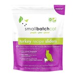 SmallBatch Pets Frozen Raw Turkey Sliders for Cats 3lb