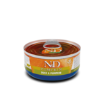 Farmina N&D Duck & Pumpkin Canned Cat Food 2.5oz (Case of 24)