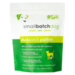 SmallBatch Pets Frozen Raw Duck Sliders for Dogs 3lb