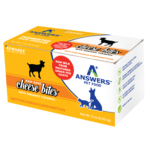Answers Pet Food Frozen Raw Rewards Goat Cheese Bites With  Turmeric 8oz