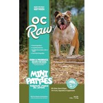 OC Raw Frozen Raw Fish & Produce Mini Patties for Dogs 4lb