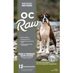 OC Raw Frozen Raw Duck & Produce Patties for Dogs 6lb