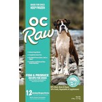 OC Raw Frozen Raw Fish & Produce Patties for Dogs 6lb
