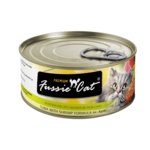 Fussie Cat Premium Tuna With Shrimp Canned Food Case (24 Count)