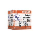 My Perfect Pet Frozen Human Grade Hunter’s Turkey & Wild Salmon Gently Cooked Blend for Dogs 4lb