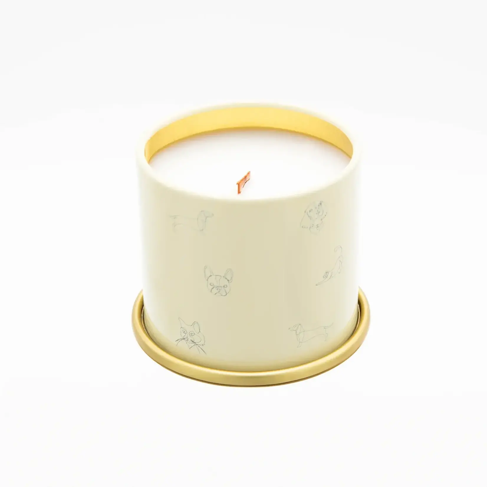 Companion Candles I love you, I love you! Sandalwood & Amber Scented Candle