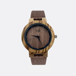 Oliver & the Sea Wood Watch & Leather Band