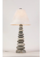 Funky Rocks Design Coastal Cottage Lamp