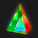 EP Design Lab Prismical Pyramid Lamp