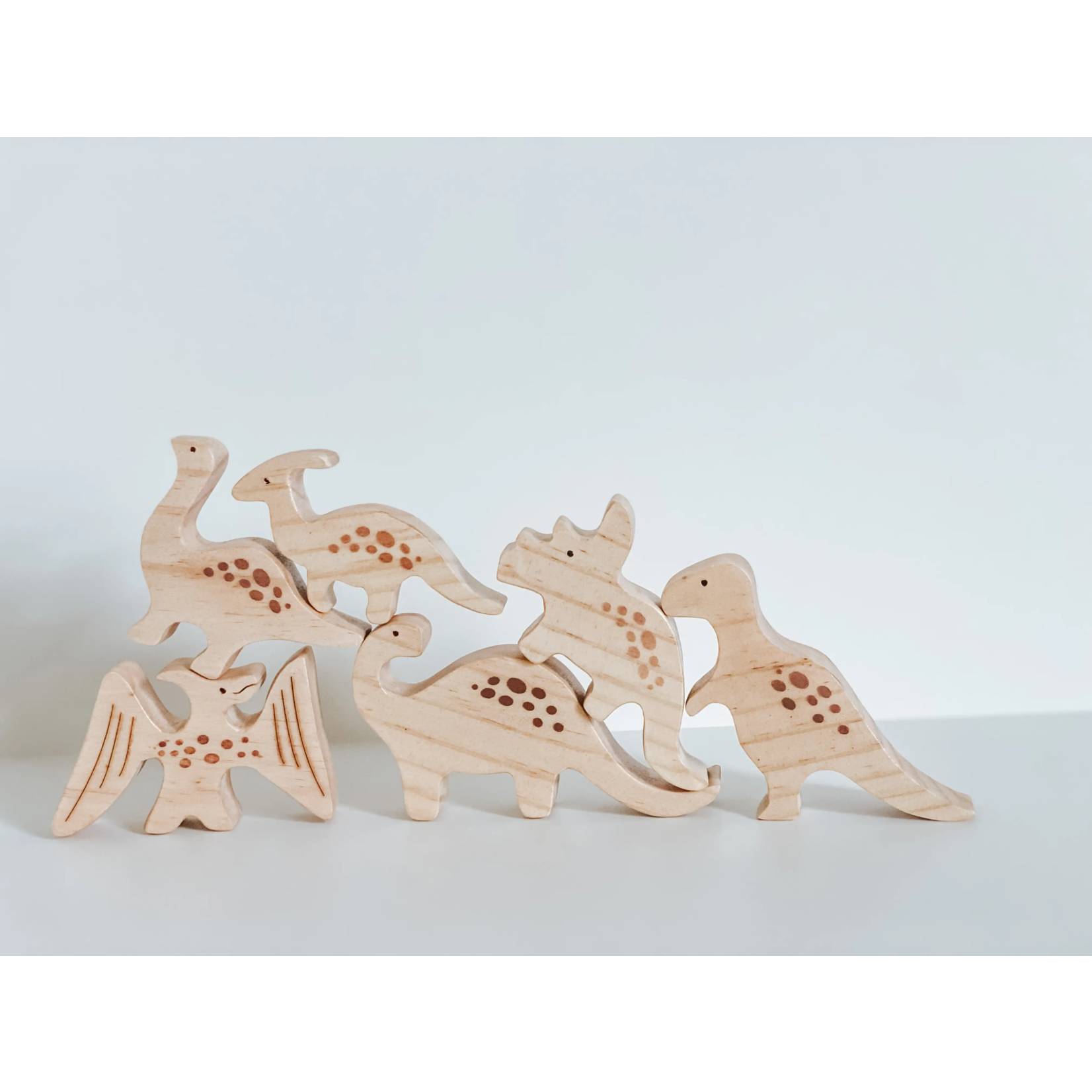 Kaspi Land Wooden Stacking Set