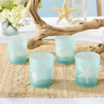 Kate Aspen Beach Party Frosted Glass Votive