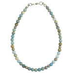 ZAD Beautiful Blue Jasper Bead  Anklet