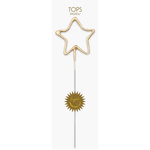 TOPS Malibu Big Golden Sparkler Wand Star