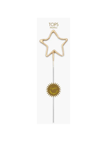 TOPS Malibu Big Golden Sparkler Wand Star