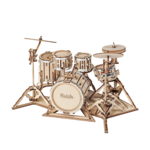 Hands Craft 3D Wooden Puzzle: Drum Kit