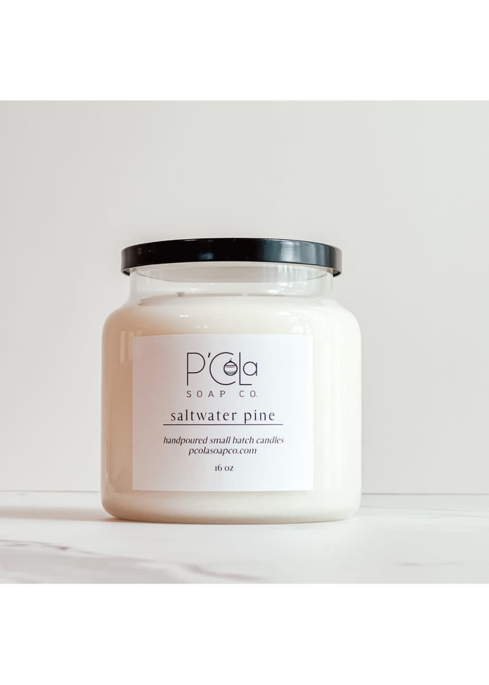 P'Cola Soap Co. Saltwater Pine Candle
