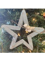 C&F Home Seafoam Driftwood Star Ornament