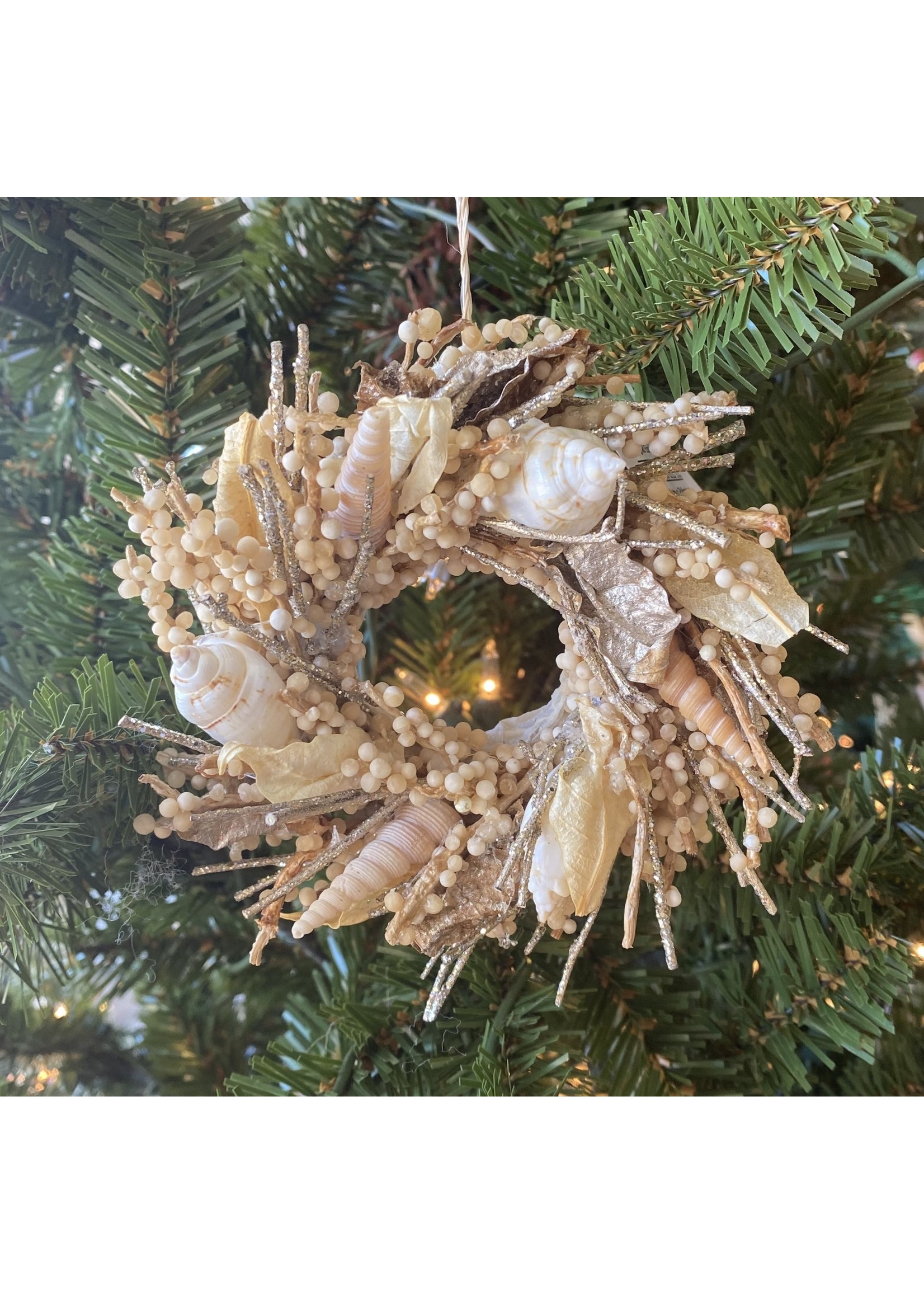 C&F Home Island Wreath Ornament