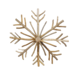 C&F Home Driftwood Snowflake