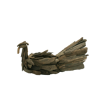 Seasonal by Contrast Driftwood Turkey Planter