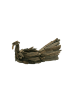 Seasonal by Contrast Driftwood Turkey Planter