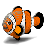 Geotoys Eugy Clownfish 3D Model Kit