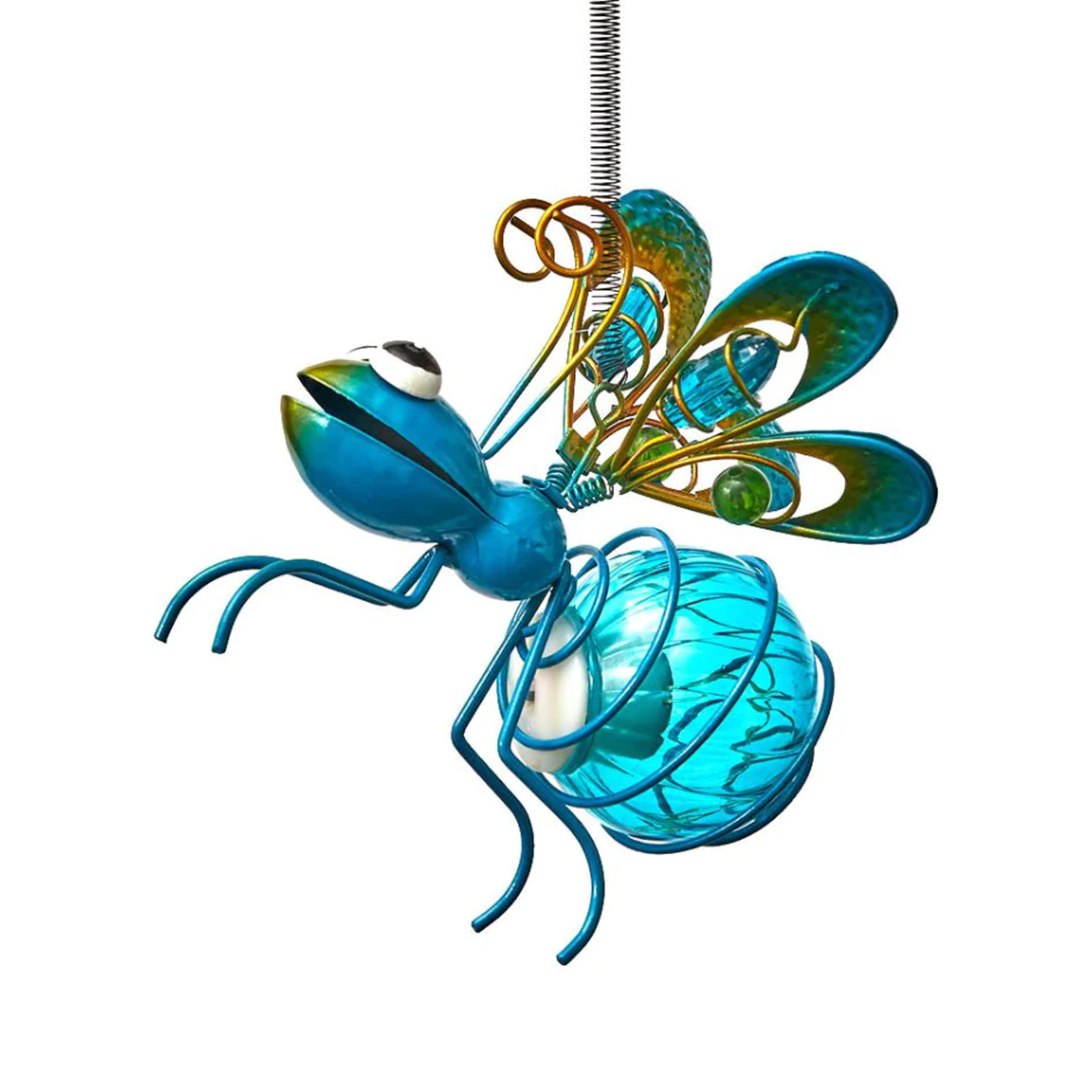 LTD Commodities Blue Dragonfly Solar Bug