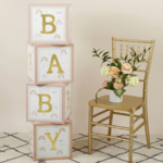 Kate Aspen Boho Rainbow Baby Block Box (Set of 4)