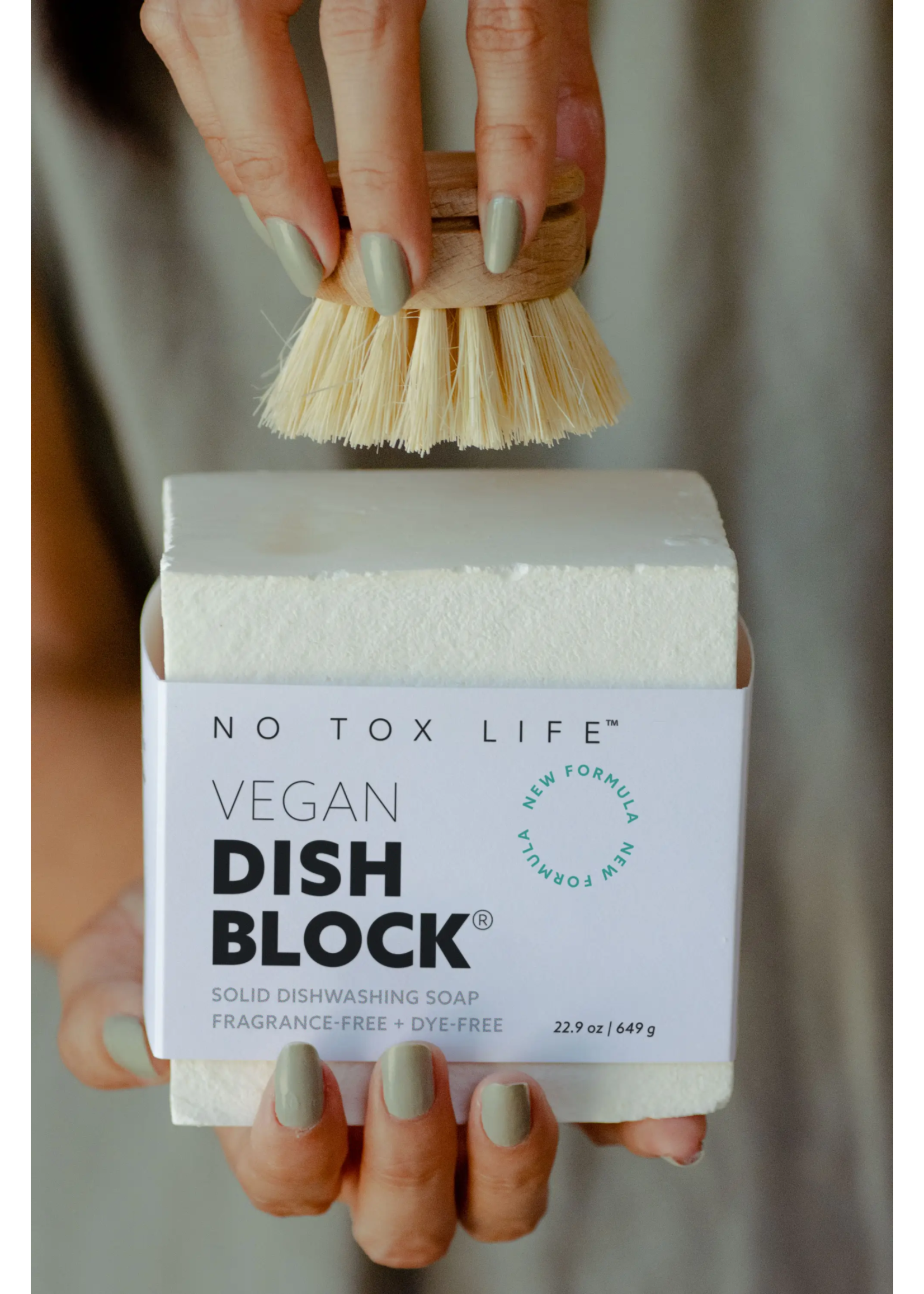 No Tox Life Dish Block Vegan