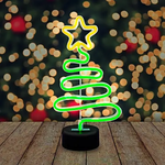 Gift Republic Festive Christmas Tree Neon Light