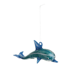 C&F Home Glass Dolphin Ornament