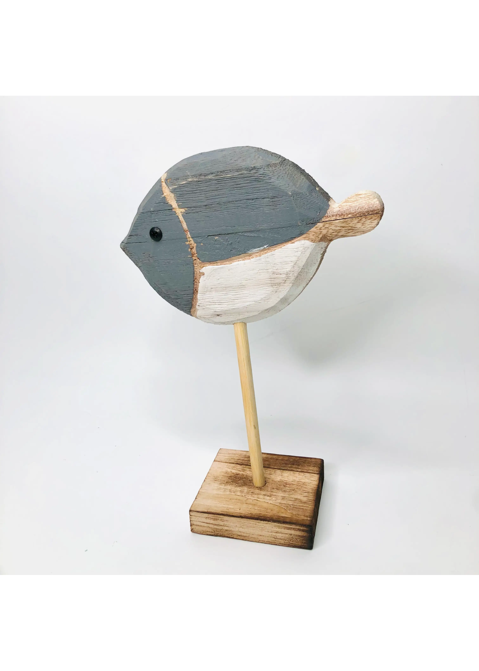 EcoFreax Handmade Wooden Fish Sculpture