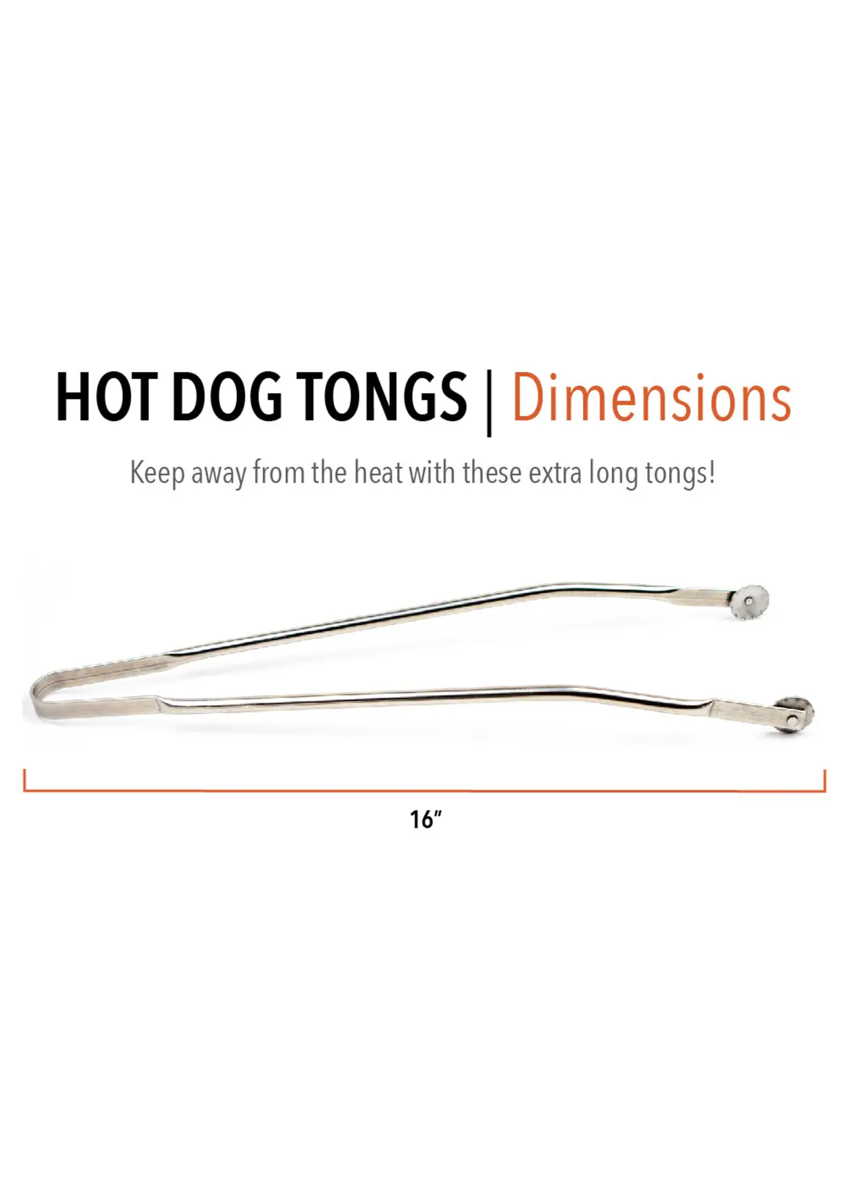 BBQ Butler Hot Dog Tongs