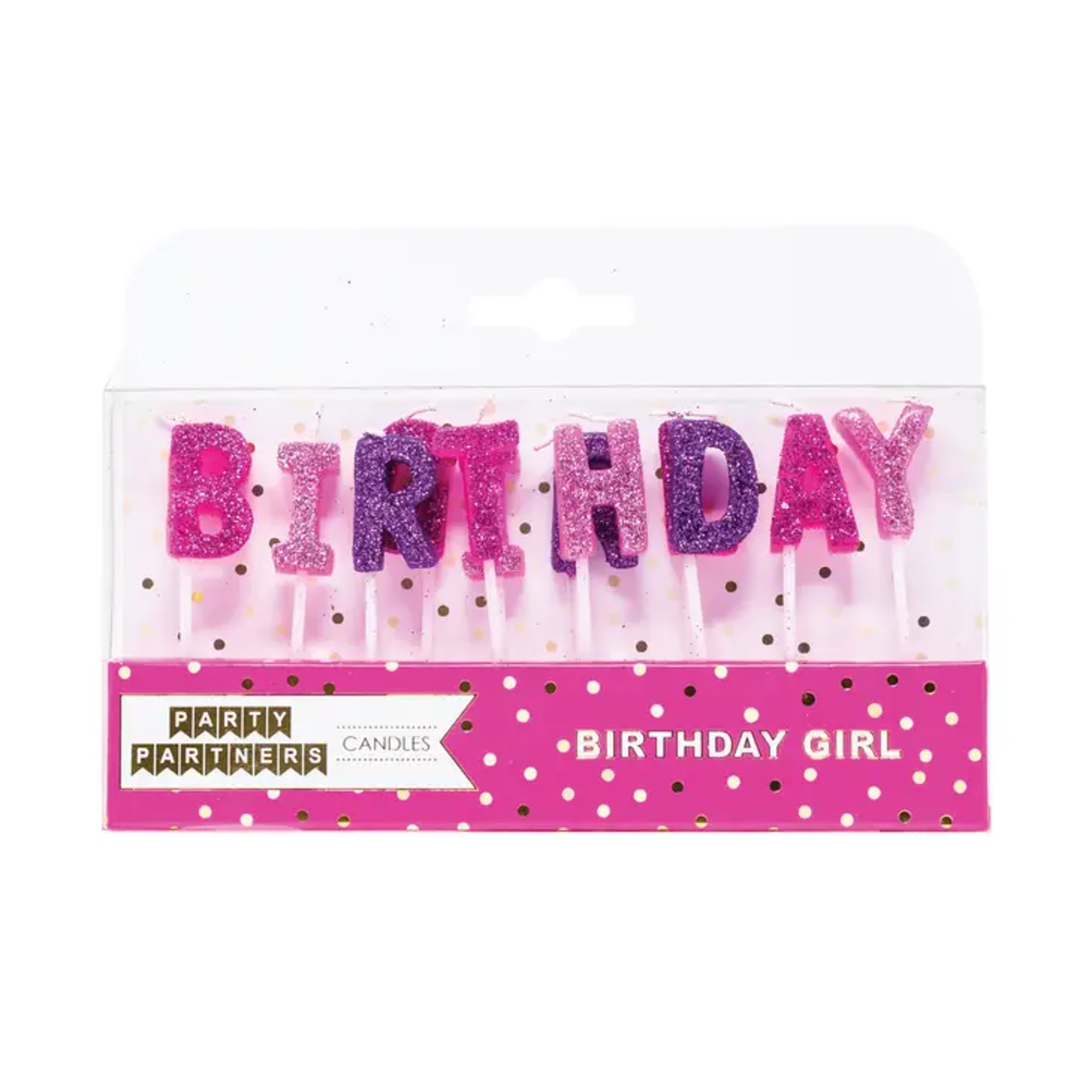 Party Partners Icon & Text Candles