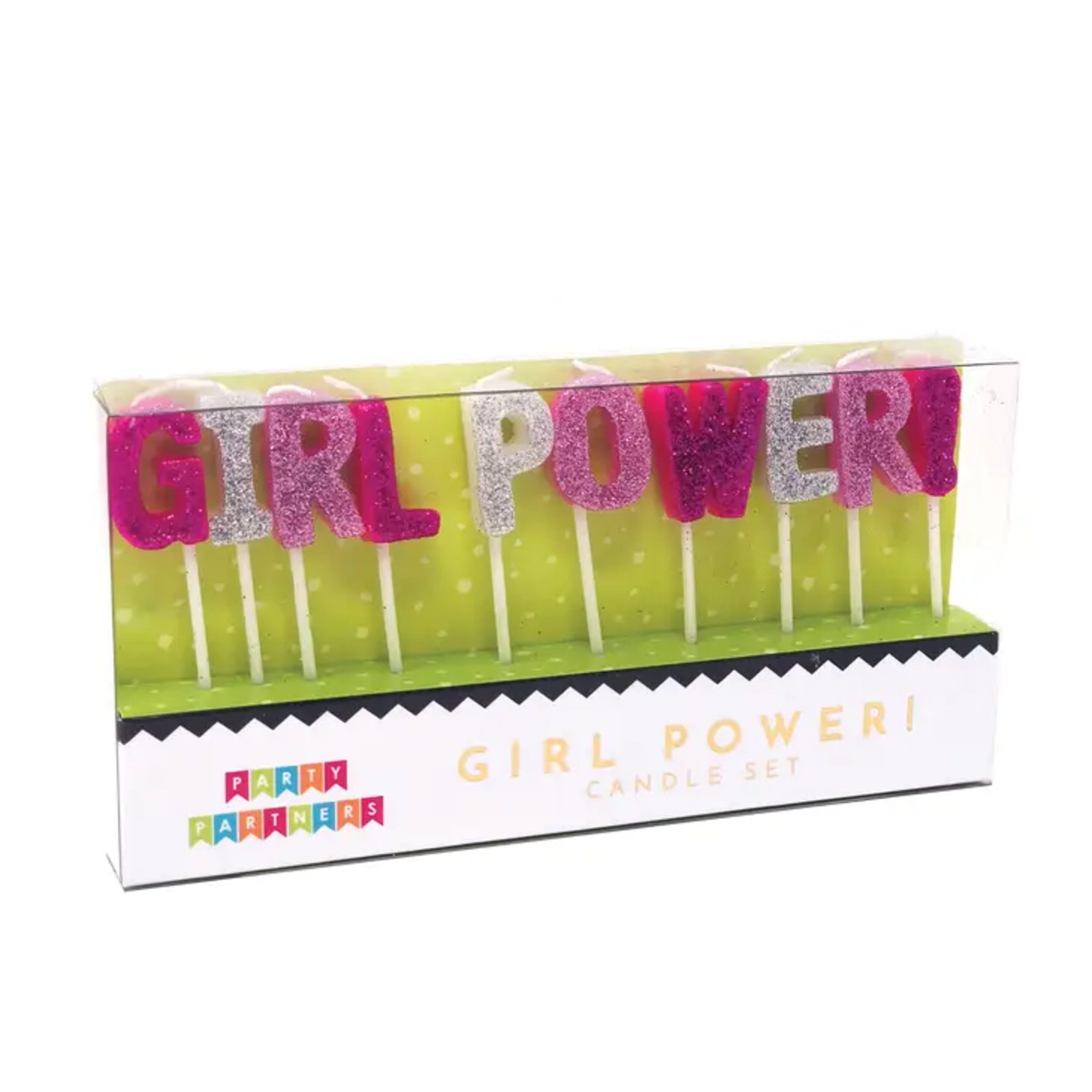 Party Partners Icon & Text Candles