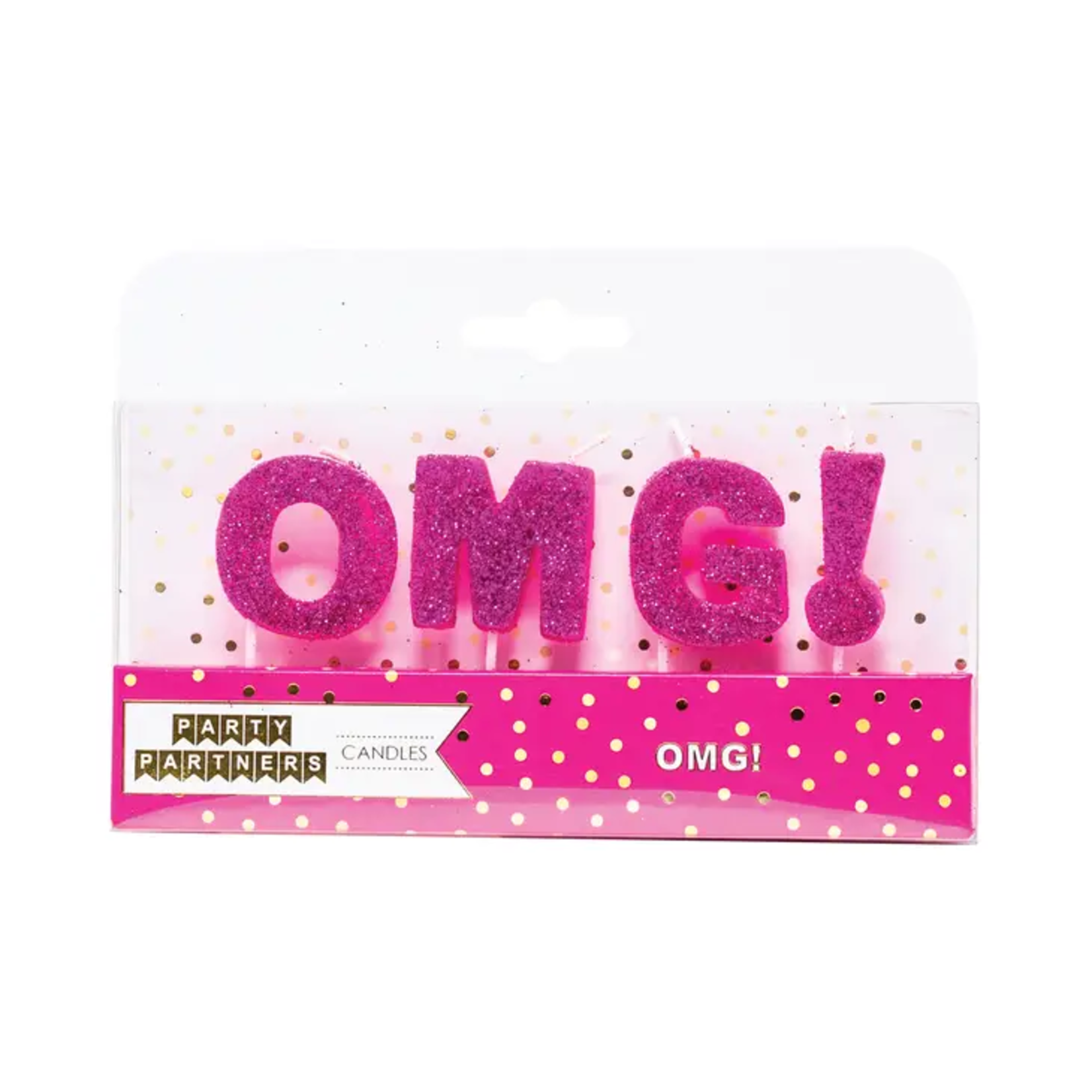 Party Partners Icon & Text Candles